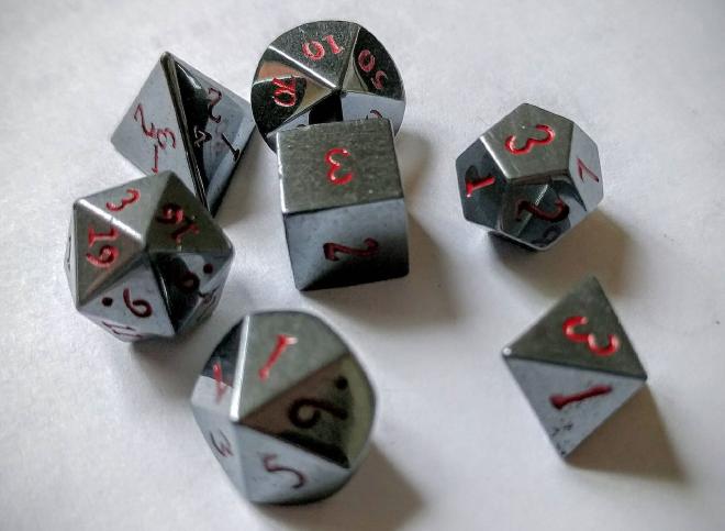 Some gaming dice.