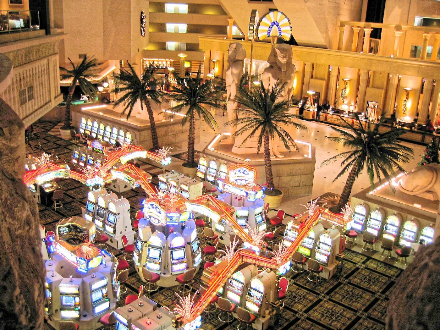 Luxor casino floor