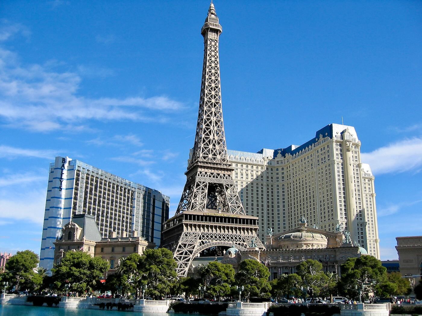 The fake Eiffel tower