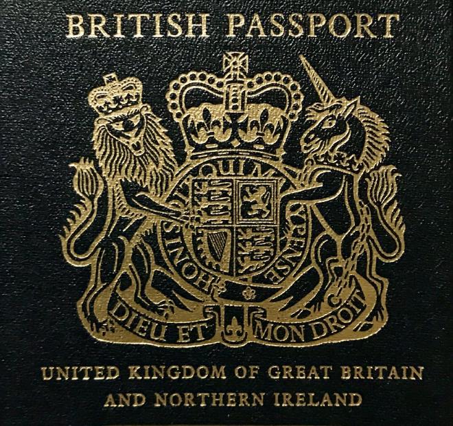 My old passport