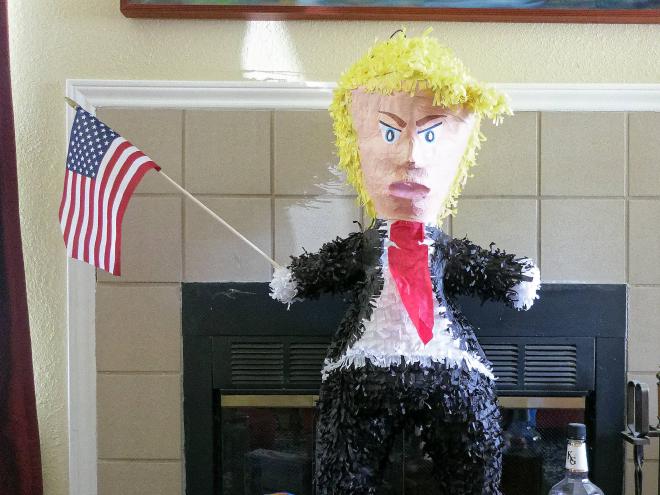 Trump piñata