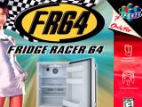 Video game box for Fridge Racer for the Nintendo 64