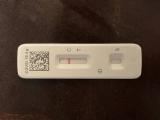 My first positive COVID test