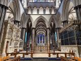 Inside of Salisbury Cathedral