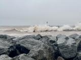 A mildly stormy Lake Superior