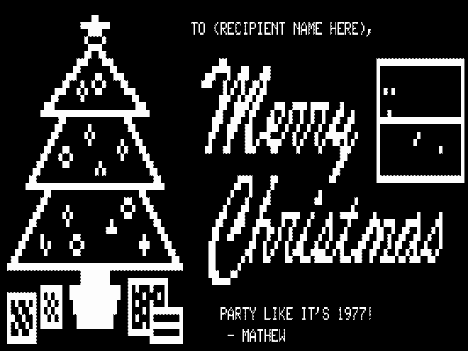 Final digital Christmas card